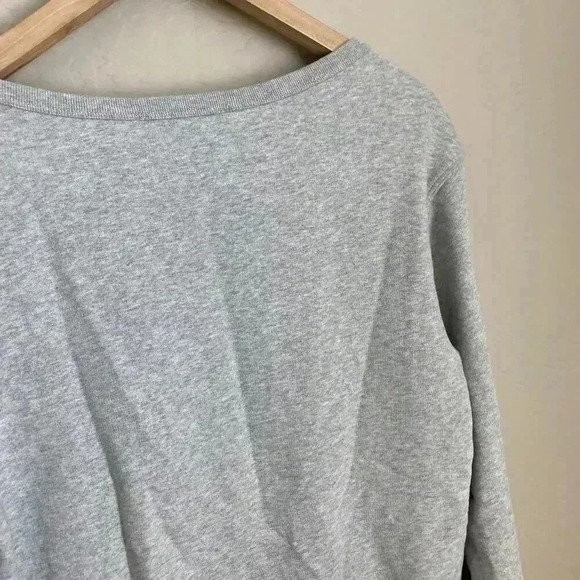 AllSaints Woman Paloma Sweatshirt Grey Marl Size‎ Small - Picture 9 of 11